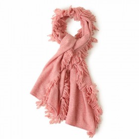 Cashmere Scarf Women Fashion Fringe 100 Cashmere Scarfs Pink Girl High Quality Free Shipping