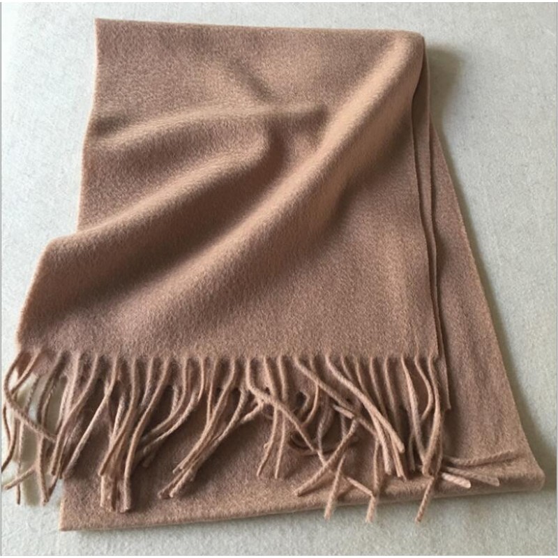 Pure Cashmere Scarves White Women Fashional Winter Scarf