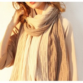 Bogeda New Cashmere Scarf Women Winter Thick Warm Luxury Pashmina Cashmere Scarf Camel Beige High Quality Free Shipping