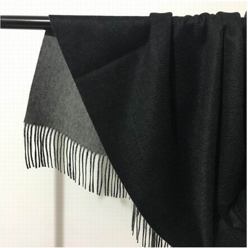 Pure Cashmere Scarves Gray Women Fashional Winter Scarf