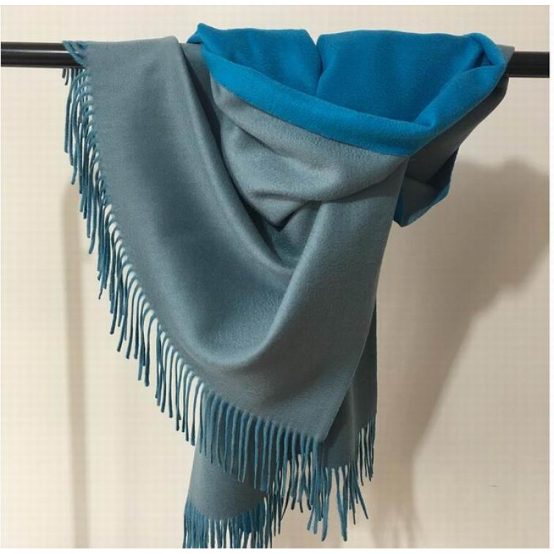 Pure Cashmere Scarves Gray Women Fashional Winter Scarf